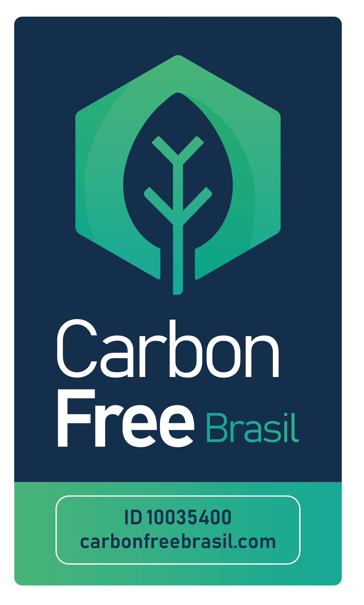 Selo Carbon Free — Amazon Informatica